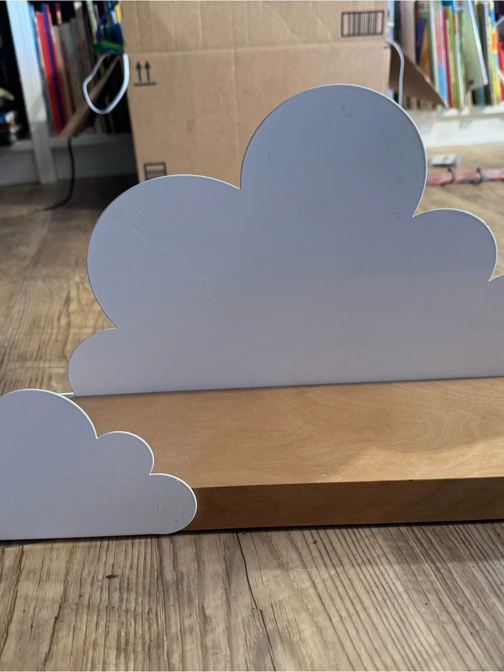 Land of Nod Crate & Barrel Cloud shelf